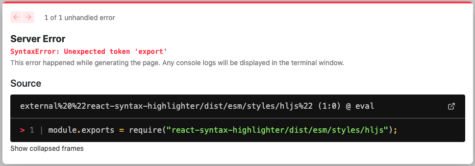 Next.jsにreact-syntax-highlighterを導入する | eureka